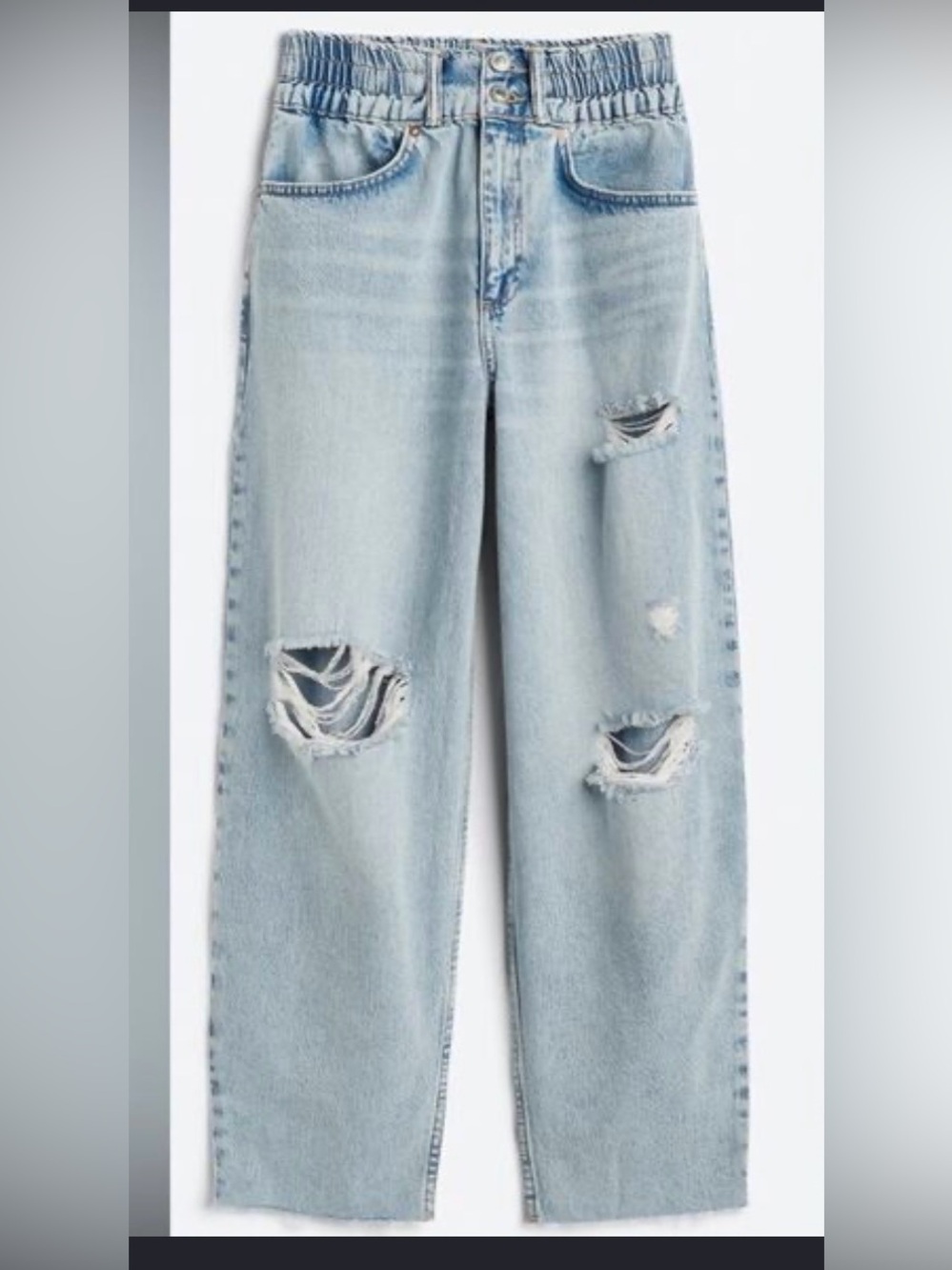 All Saints Hailey Fray Hem Jeans